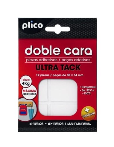 MASILLA PLICO ULTRA-TACK 12PZAS.30x34