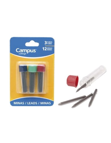 MINAS COMPAS BLISTER 3 TUBOS 080925