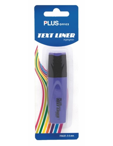 BL.1 ROTULADOR FLUO TEXTLINER VIOLETA