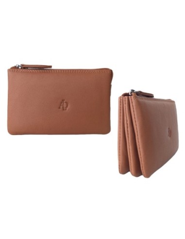 ADP-CARTERA TRIPLE 9x14 MARRON 8051