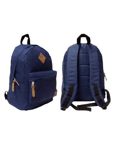 MOCHILA CAMPUS CASUAL 42CM.AZUL OSCURO