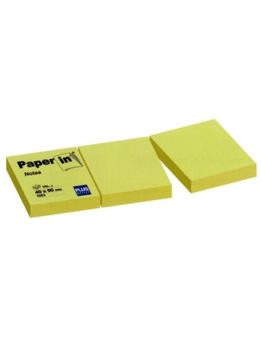 NOTAS ADHESIVAS PAPER-IN 40x50 -PACK 3U-