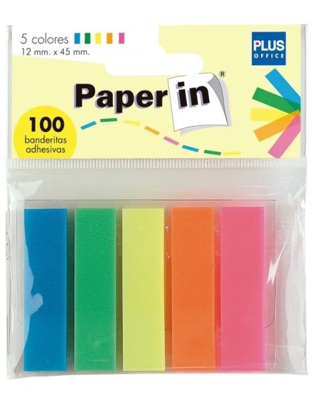NOTAS BANDERITAS ADHESIVAS 5 COLORES