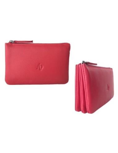 ADP-CARTERA TRIPLE 9x14 ROJO 8051