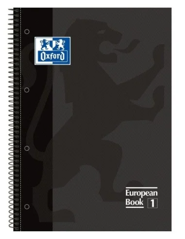 OXFORD-CUAD.MC.A4 80H.90GR.NEGRO