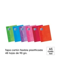 OXFORD-LIBRETA GRAP.A5 48H.C.5x5 5701