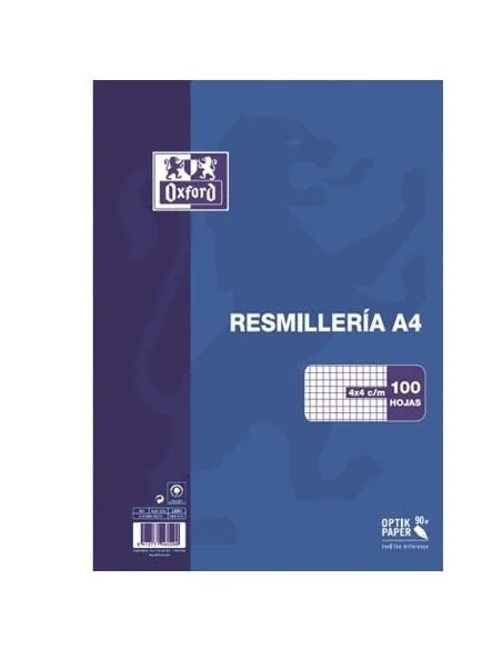 OXFORD-RESMILL.A4 CDLA.C/MARG.90GR.