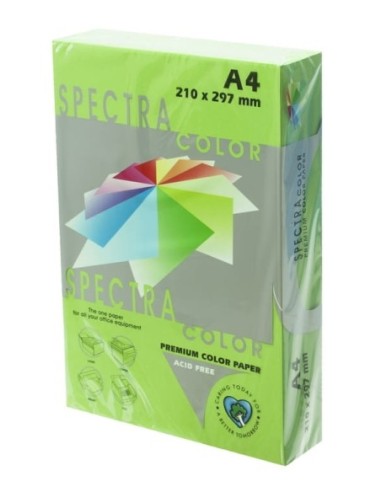 PAPEL FOTOC. A4 80GR. P/500 VERDE BILLAR