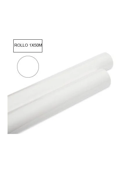 PAPEL KRAFT BLANCO -ROLLO 50M-