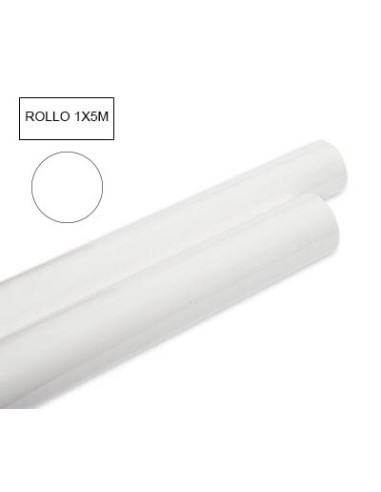 PAPEL KRAFT BLANCO -ROLLO 5M-