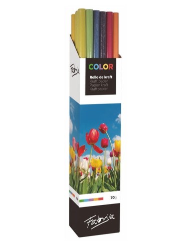 PAPEL KRAFT COLOR FUSION R.3MTS.-EXP.30-