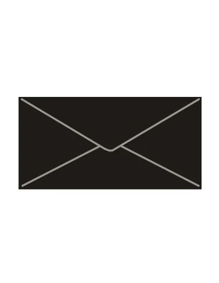PAPEL MAGIC-PCK 5 SOBRES 11x22 NEGRO