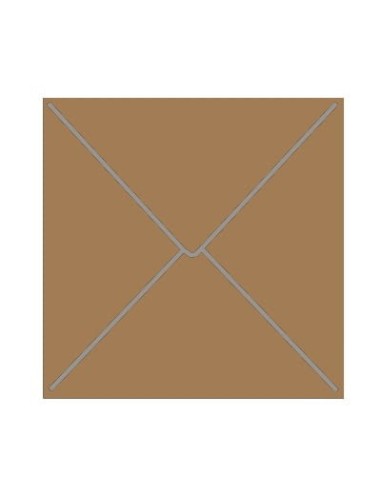 PAPEL MAGIC-PCK 5 SOBRES 15x15 KRAFT