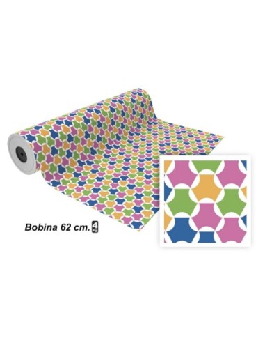 PAPEL REGALO ECON.BOBINA 62CM.(4KG.)1257