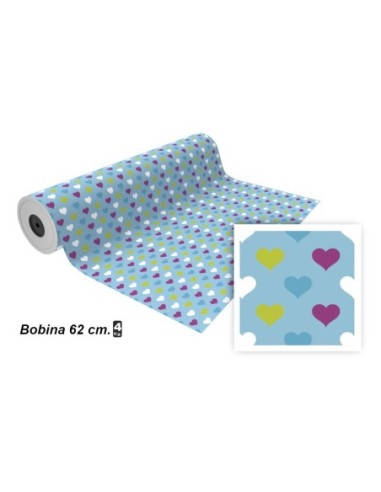 PAPEL REGALO ECON.BOBINA 62CM.(4KG.)1281