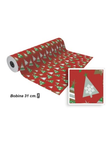 PAPEL REGALO ECON.NAVIDAD BOB.31CM. 1067