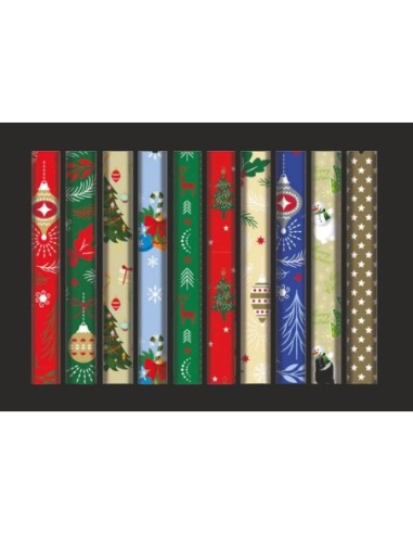 PAPEL REGALO EXTRA NAVIDAD ROLLO 70x200