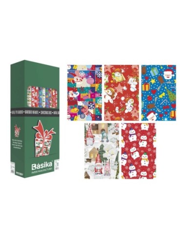 PAPEL REGALO NAVIDAD KIDS ROLL.70x200CM.