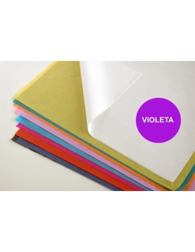 PAPEL SEDA COLORES MANOS 25H. VIOLETA