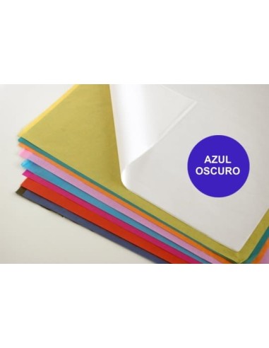 PAPEL SEDA COLORES MANOS 25H. AZUL OS.