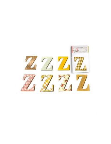 CRAFTS-PACK 4 LETRAS MAD.DECOR"Z"