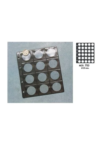 PARDO - FUNDAS MONEDAS 75300