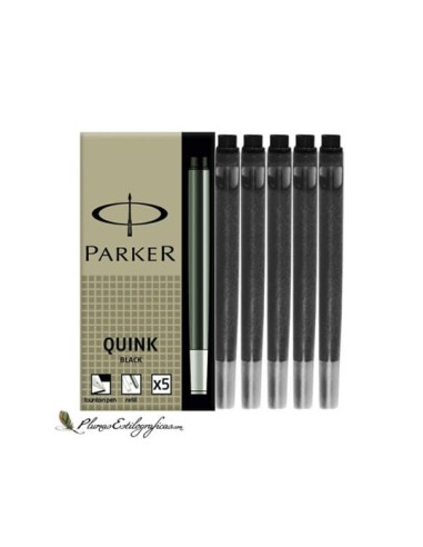 PARKER-CARTUCHOS TINTA NEGRO