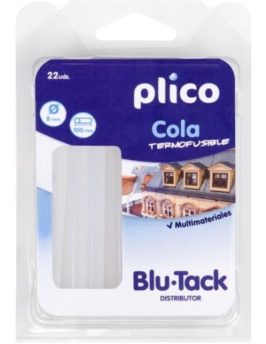 PEG.COLA TERMOFUS.BLU-TACK BL.22 CARGAS