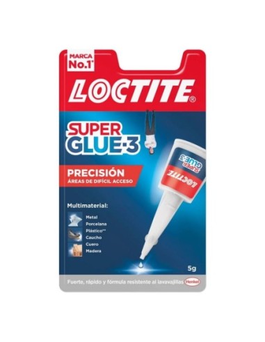 PEGAM.LOCTITE SUPERGLUE 3 -TUBO 5 GR.-