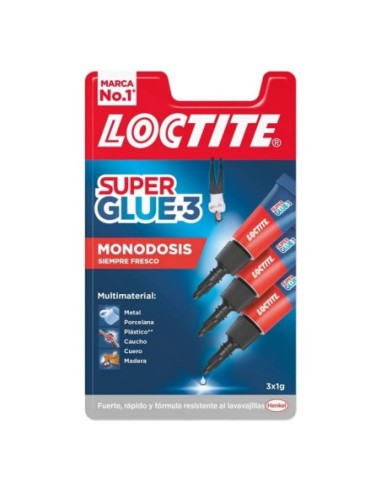 PEGAM.LOCTITE SUPERGLUE MINI TRIO 3x1GR.