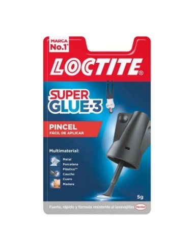 PEGAM.LOCTITE SUPERGLUE PINCEL -FR.5GR.-