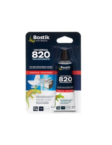 PEGAMENTO BOSTIK UNIVERSAL -TUBO 55 ML-