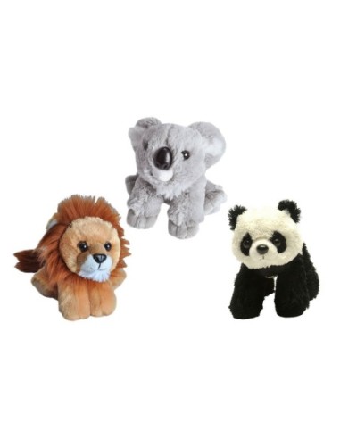 PELUCHE WILD R.HUG'EMS 18CM.-SET 3-"D"