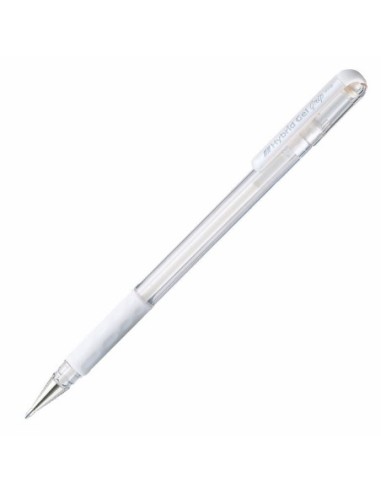 PENTEL-BOLIGRAFO HYBRID GEL BLANCO K118M