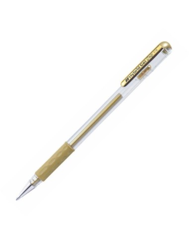 PENTEL-BOLIGRAFO HYBRID GEL ORO K118M