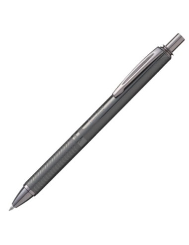 PENTEL-BOLIGRAFO STERLING BL407A GRIS