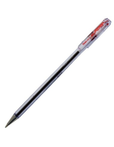 PENTEL-BOLIGRAFO SUPERB ROJO BK-77