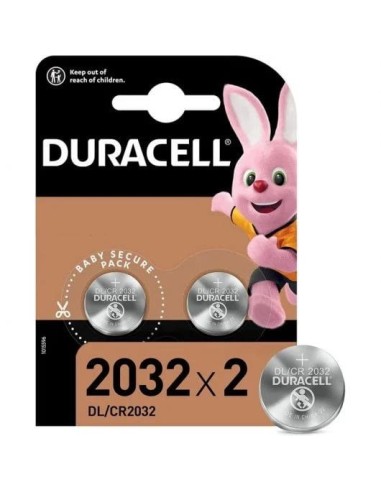 PILAS DURACELL PLUS CR2032-PACK 2-