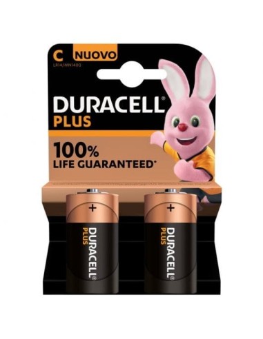 PILAS DURACELL PLUS LR14(C)-PACK 2-