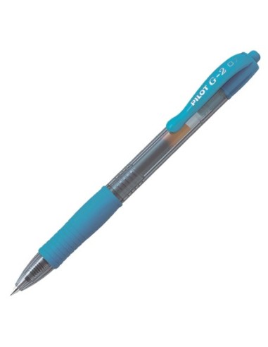 PILOT-BOLIGRAFO G-2 AZUL CLARO