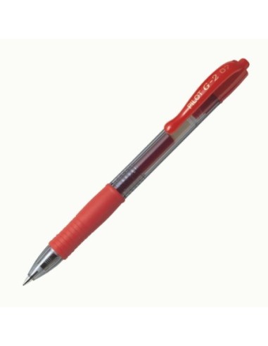 PILOT-BOLIGRAFO G-2 ROJO