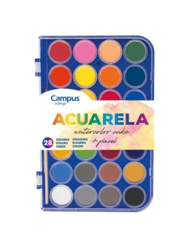 PINTURAS ACUARELA CAMPUS -EST.28 PAST.-