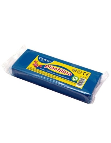 PLASTILINA CAMPUS 200G.AZUL MED-PASTILLA