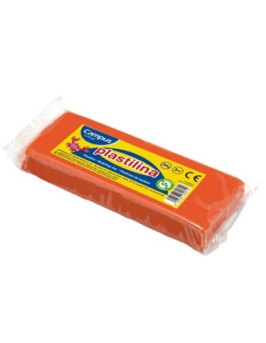 PLASTILINA CAMPUS 200G.NARANJA -PASTILLA