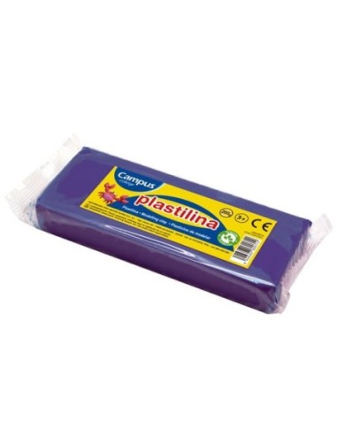 PLASTILINA CAMPUS 200G.VIOLETA -PASTILLA