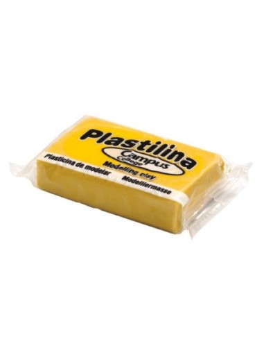 PLASTILINA CAMPUS 60G.AMARILLO -PASTILLA