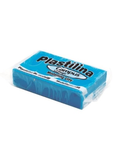 PLASTILINA CAMPUS 60G.AZUL CLR.-PASTILLA