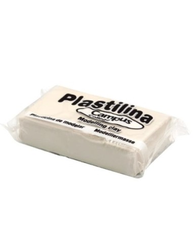 PLASTILINA CAMPUS 60G.BLANCO -PASTILLA