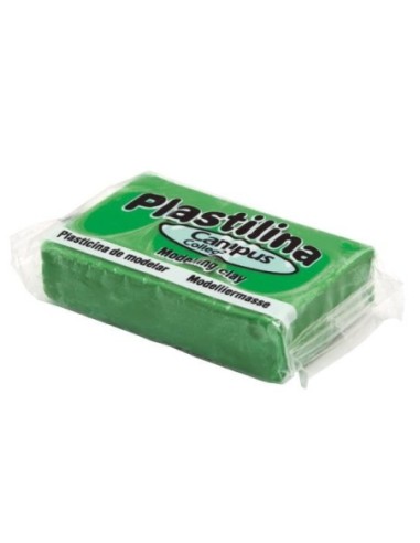 PLASTILINA CAMPUS 60G.VDE.CLARO-PASTILLA