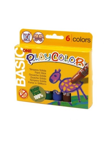 PLAYCOLOR-TEMP.SOLIDA ONE C/6 R.10711